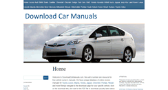 Desktop Screenshot of downloadcarmanuals.com